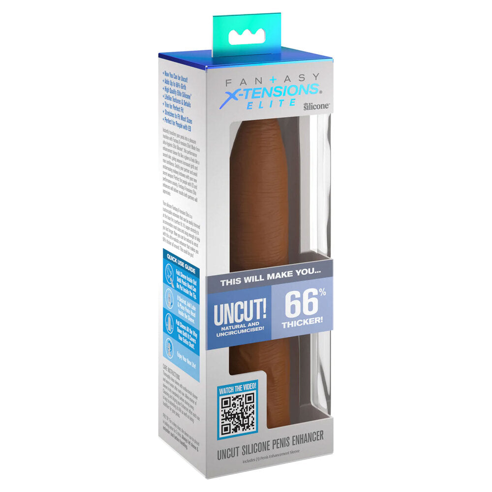 XTensions Elite 7 Inch Uncut Penis Enhancer - Eroticon Ltd