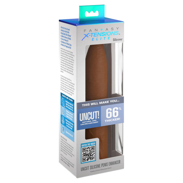 XTensions Elite 7 Inch Uncut Penis Enhancer - Eroticon Ltd