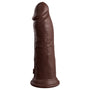 King Cock Elite 8 Inch Dual Density Cock Flesh Brown - Eroticon Ltd