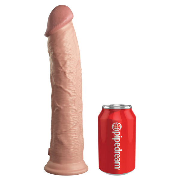 King Cock Elite 11 Inch Dual Density Cock Flesh Pink - Eroticon Ltd