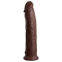 King Cock Elite 11 Inch Dual Density Cock Flesh Brown - Eroticon Ltd