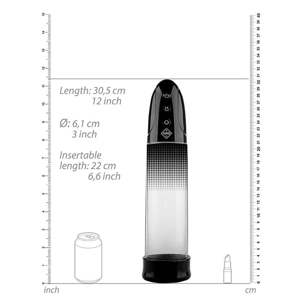 Automatic Rechargeable Luv Pump Black - Eroticon Ltd