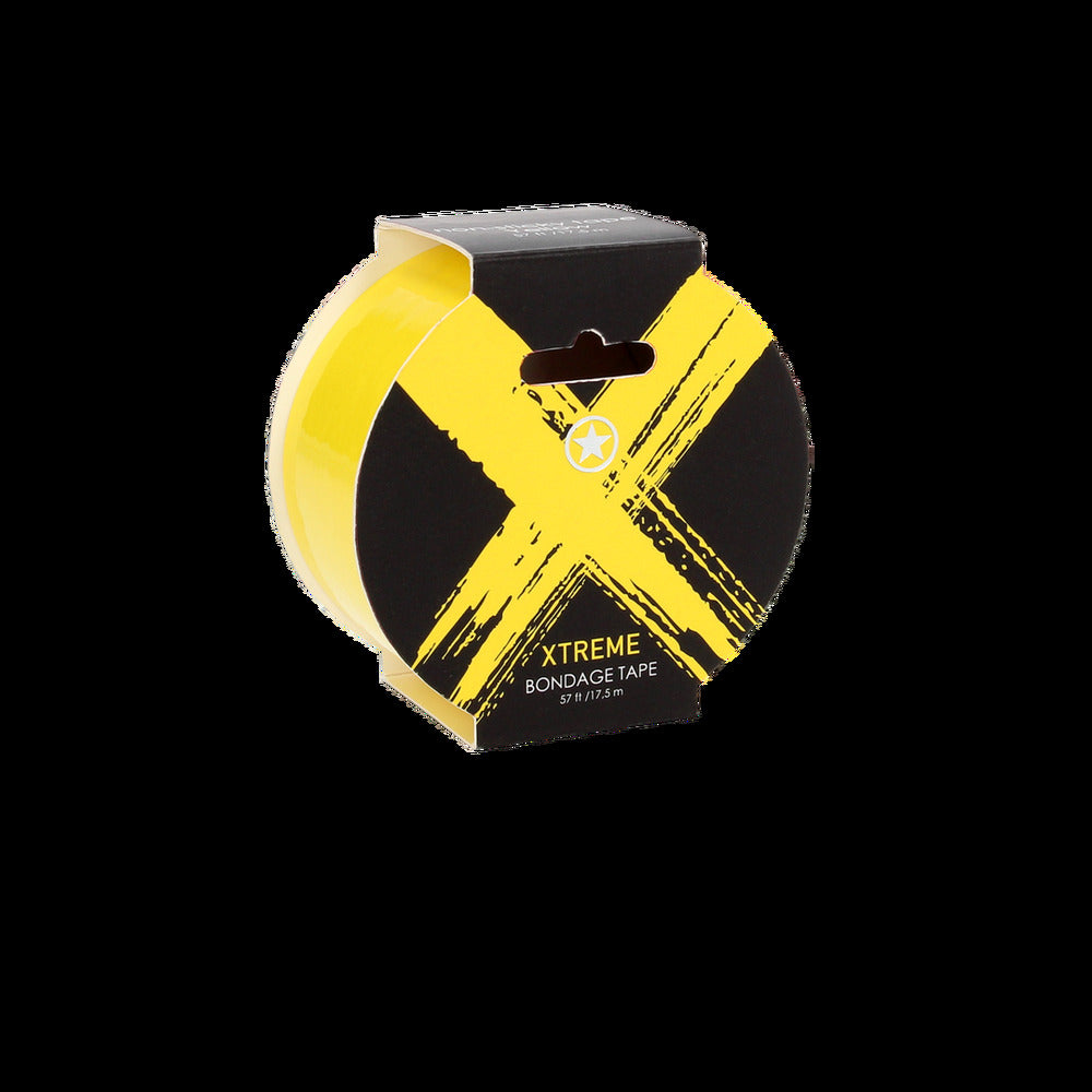 Ouch Xtreme Bondage Tape 57FT Yellow - Eroticon Ltd