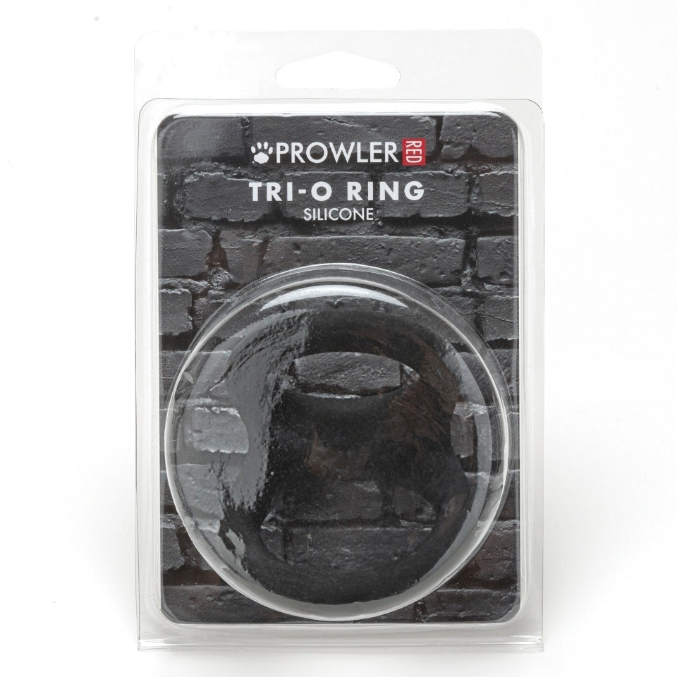 Prowler Red Tri O Silicone Ring - Eroticon Ltd