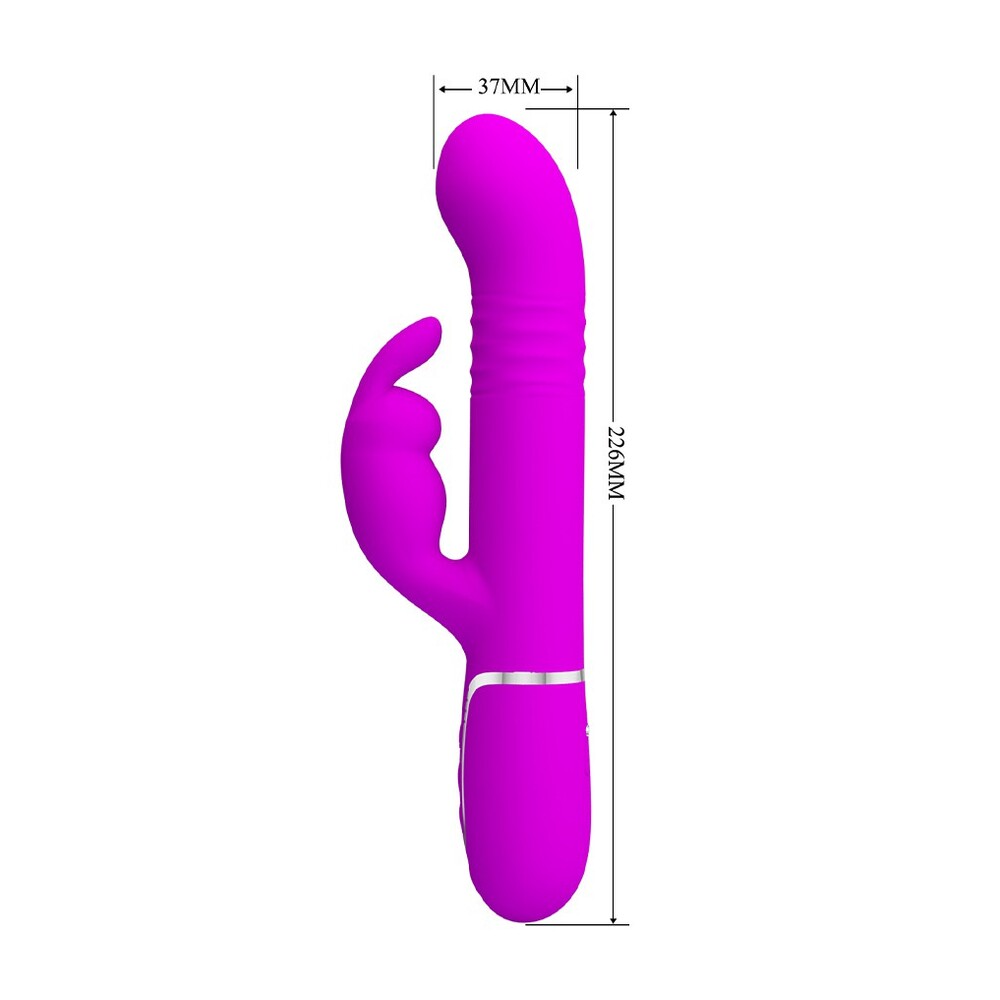 Pretty Love Coale Rechargeable Rabbit Vibrator - Eroticon Ltd