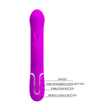 Pretty Love Coale Rechargeable Rabbit Vibrator - Eroticon Ltd