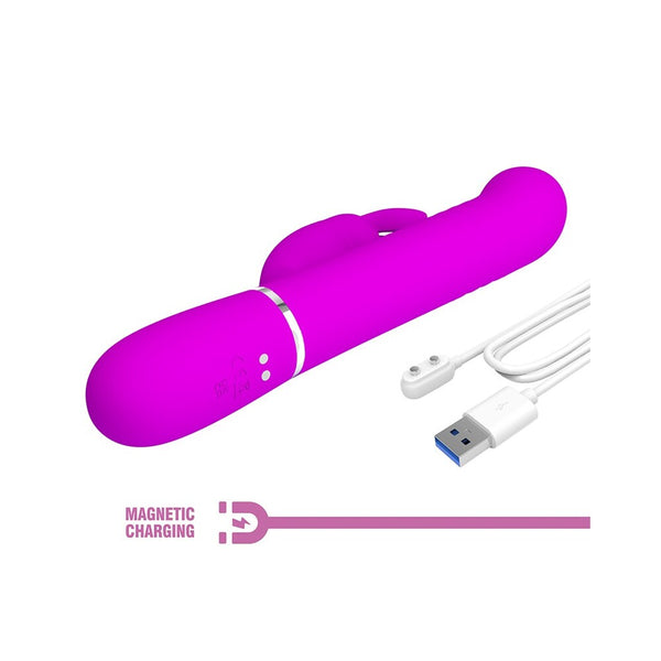 Pretty Love Coale Rechargeable Rabbit Vibrator - Eroticon Ltd