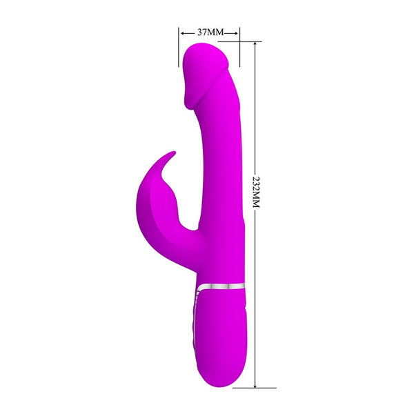 Pretty Love Kampas Rechargeable Rabbit Vibrator - Eroticon Ltd