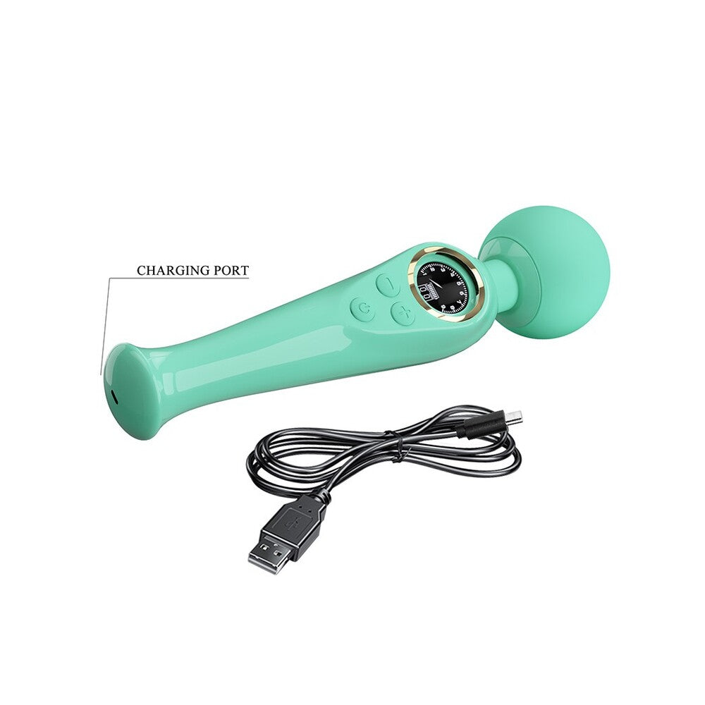 Pretty Love Skyler Wand With LED Display - Eroticon Ltd