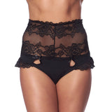 Perfect Fit Black High Waist Panty - Eroticon Ltd