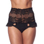 Perfect Fit Black High Waist Panty - Eroticon Ltd