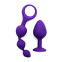 Barcelona Purple Anal Pleasure Play Set - Eroticon Ltd