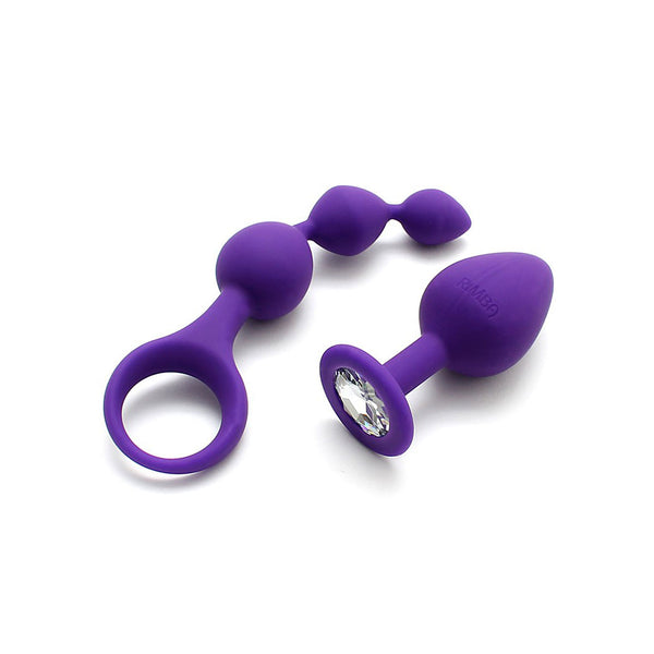 Barcelona Purple Anal Pleasure Play Set - Eroticon Ltd