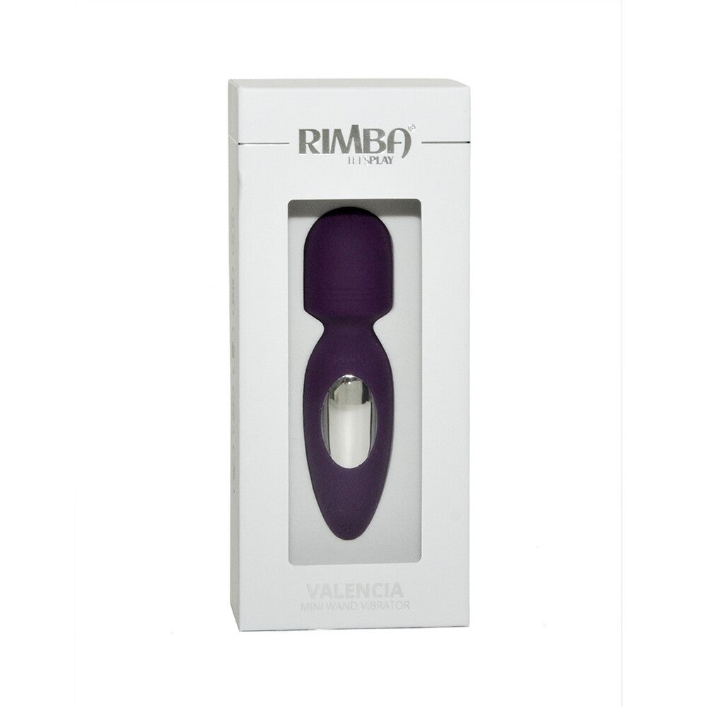 Rimba Valencia Mini Wand Vibrator Purple - Eroticon Ltd