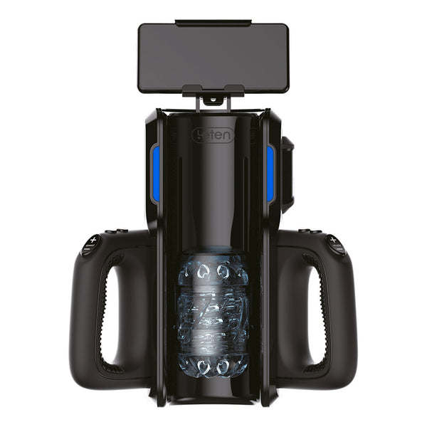 Leten Super Thrusting Masturbator with Phone Mount - Eroticon Ltd