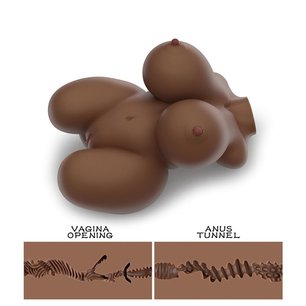 Lovetoy Streetgirls Number 6 Masturbator Flesh Brown - Eroticon Ltd