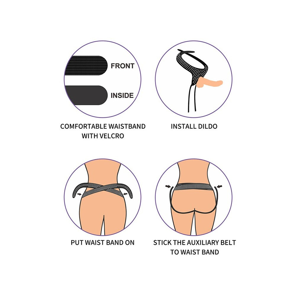 Lovetoy Easy Strapon Harness - Eroticon Ltd