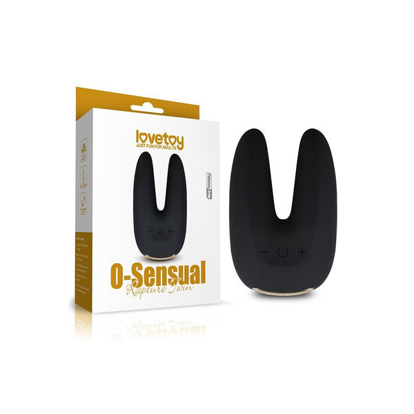 Lovetoy O Sensual Rapture Twin Vibrator - Eroticon Ltd