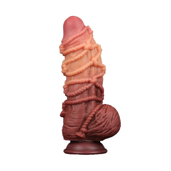 Lovetoy Extreme Dildo With Rope Pattern - Eroticon Ltd