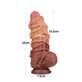 Lovetoy Extreme Dildo With Rope Pattern - Eroticon Ltd