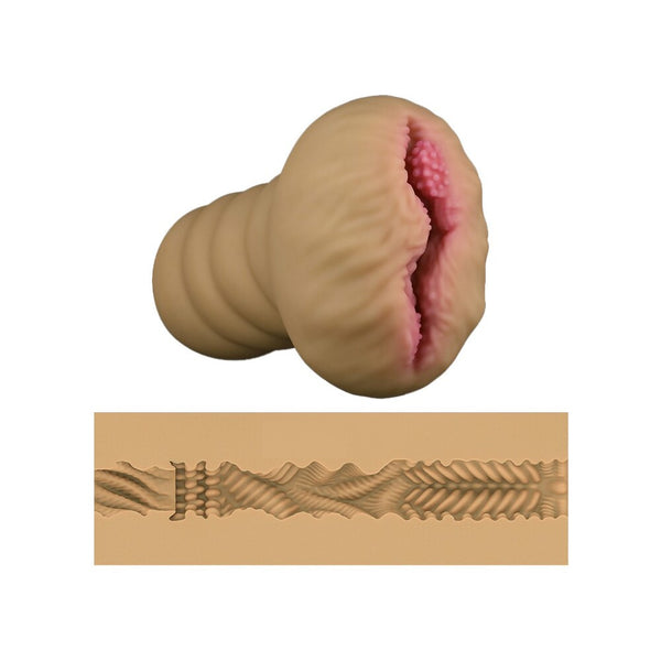 Lovetoy Aliens Pie Number 1 Masturbator Flesh Pink - Eroticon Ltd