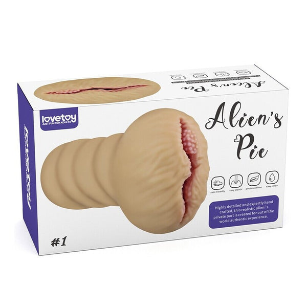 Lovetoy Aliens Pie Number 1 Masturbator Flesh Pink - Eroticon Ltd