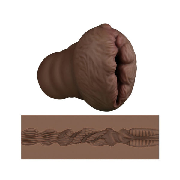 Lovetoy Aliens Pie Number 3 Masturbator Flesh Brown - Eroticon Ltd