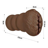 Lovetoy Aliens Pie Number 3 Masturbator Flesh Brown - Eroticon Ltd