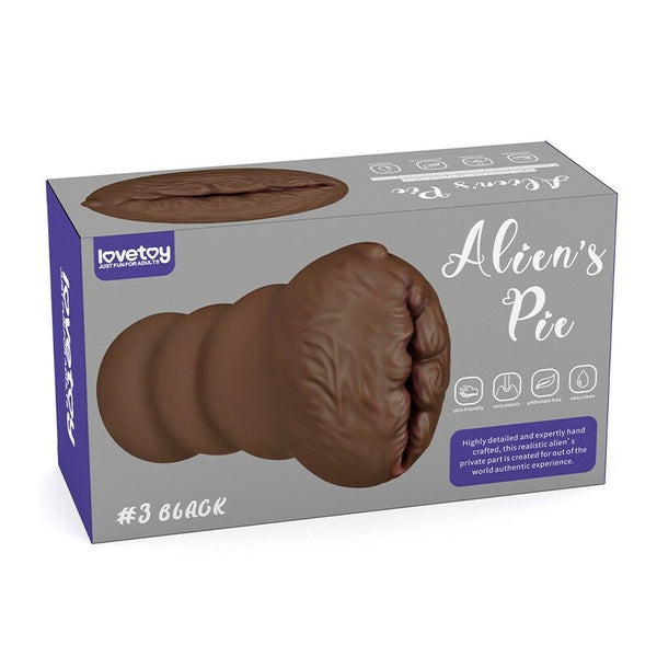 Lovetoy Aliens Pie Number 3 Masturbator Flesh Brown - Eroticon Ltd
