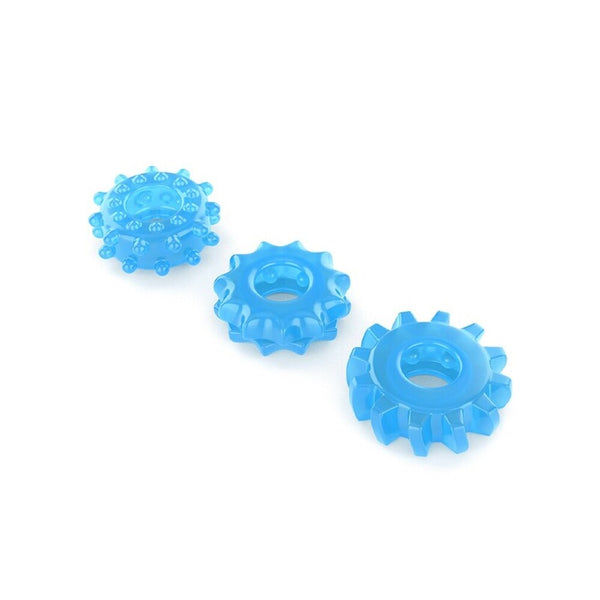 Lovetoy Glow In The Dark Lumino Play Cock Rings X3 - Eroticon Ltd
