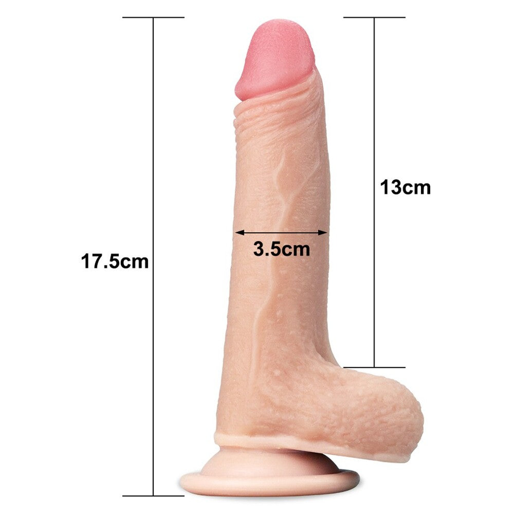Lovetoy Sliding Skin Dildo 7 Inch - Eroticon Ltd