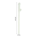 Lovetoy Pack Of 9 Willy Straws Glow In The Dark - Eroticon Ltd
