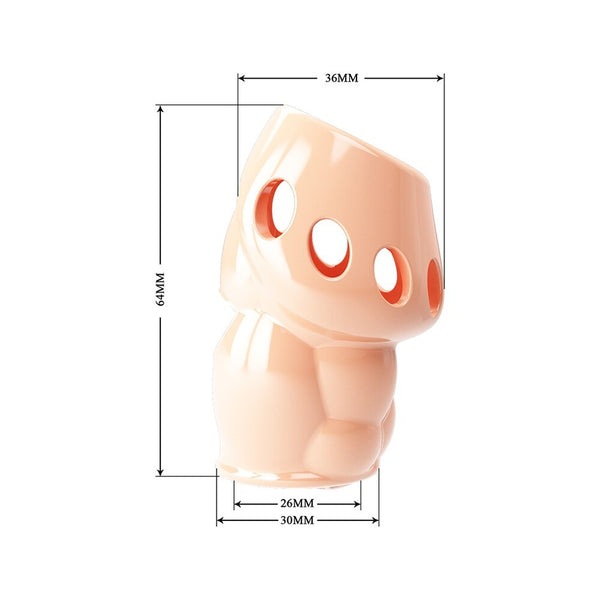 Oscar Penis Sleeve Flesh Pink - Eroticon Ltd