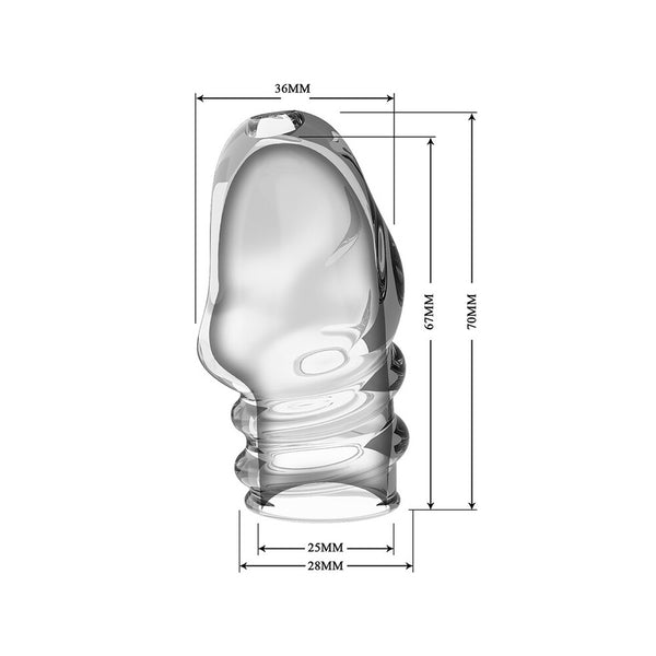 Jeremy Penis Sleeve Clear - Eroticon Ltd