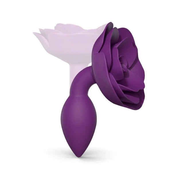 Love To Love Open Rose Small Butt Plug - Eroticon Ltd