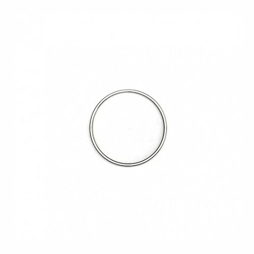 Stainless Steel Solid 0.5cm Wide 30mm Cockring - Eroticon Ltd