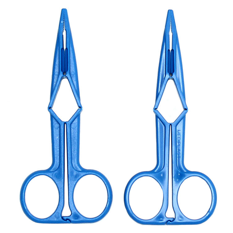 Blue Scissor Nipple Clamps - Eroticon Ltd