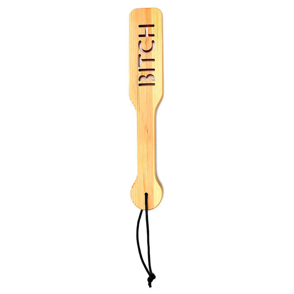 Wooden Bitch Paddle - Eroticon Ltd