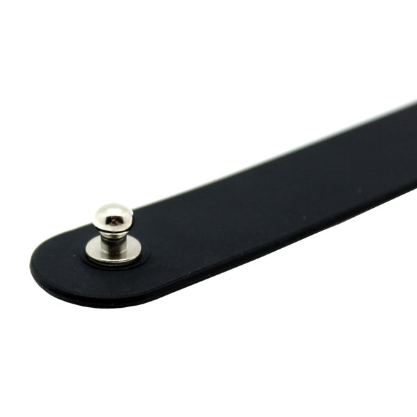 Black Silicone Bitch Collar - Eroticon Ltd