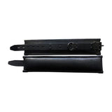Rouge Padded Leather Ankle Cuffs Black - Eroticon Ltd