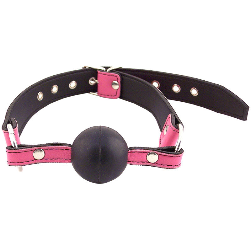 Rouge Garments Ball Gag Pink - Eroticon Ltd
