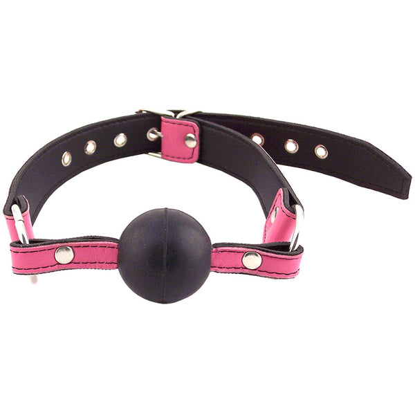 Rouge Garments Ball Gag Pink - Eroticon Ltd