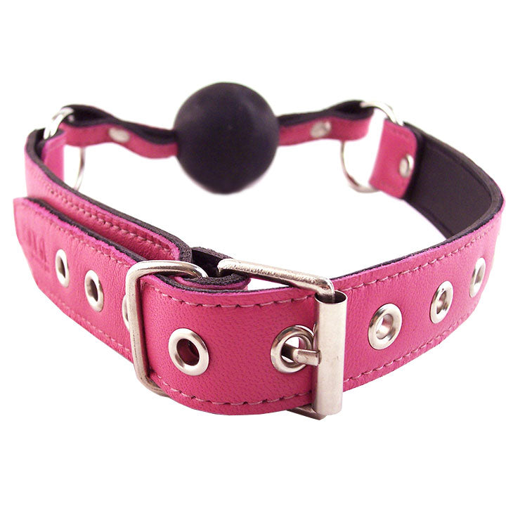 Rouge Garments Ball Gag Pink - Eroticon Ltd