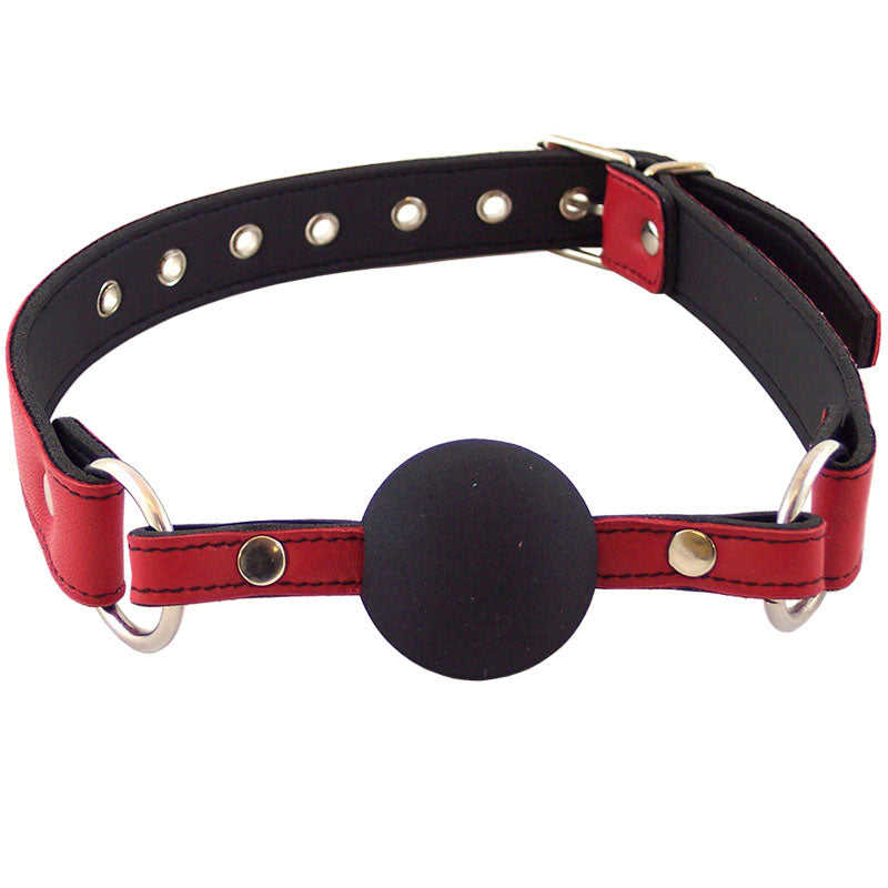 Rouge Garments Ball Gag Red - Eroticon Ltd