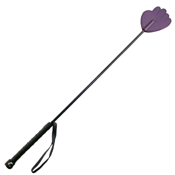 Rouge Garments Hand Riding Crop Purple - Eroticon Ltd
