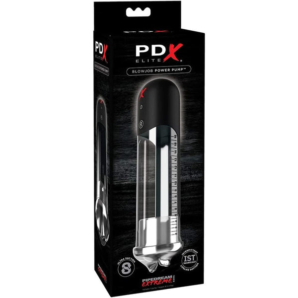 Pipedream Extreme Elite Vibrating Blowjob Power Pump - Eroticon Ltd