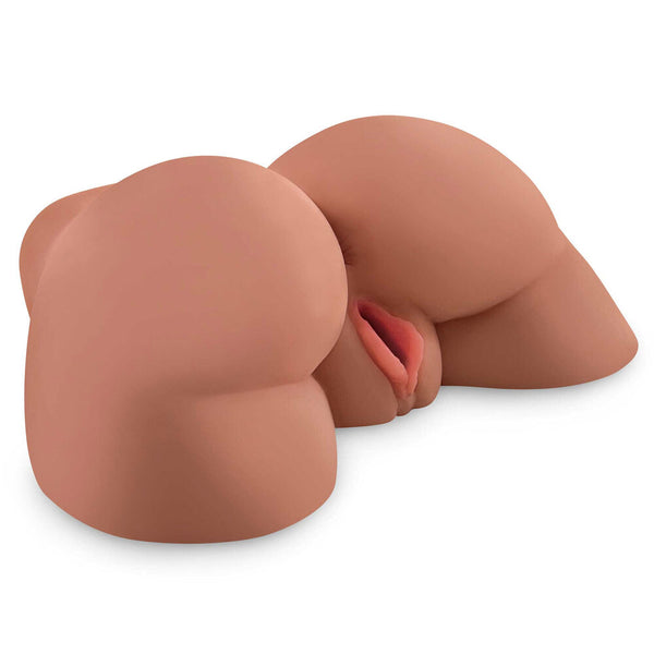 PDX Plus Perfect Ass Masturbator Caramel Skin Tone - Eroticon Ltd