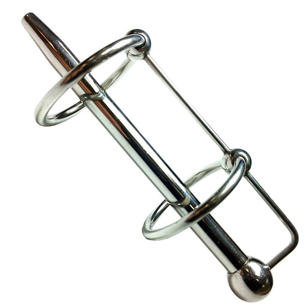 Rouge Stainless Steel Double Ring Sperm Stopper - Eroticon Ltd