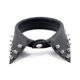 Leather Shirt Collar With Pointed Studs - Eroticon Ltd