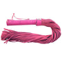 Rouge Garments Pink Suede Flogger - Eroticon Ltd